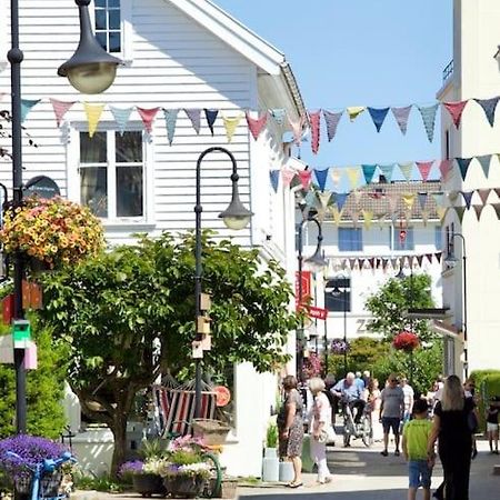 Koselig Leilighet I Hjertet Av Flekkefjord Eksteriør bilde